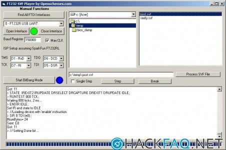 Reset Glitch программирование чипов посредством usb
