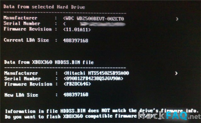 Жесткий диск для Xbox 360 прошивка
